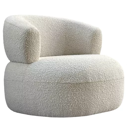 Sold Out - Petworth Occasional Chair in Boucle Cream