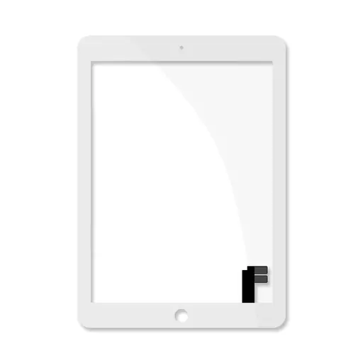 Glass w/ Touch (Glass + Digitizer) (CERTIFIED) (White) - For iPad Air 2