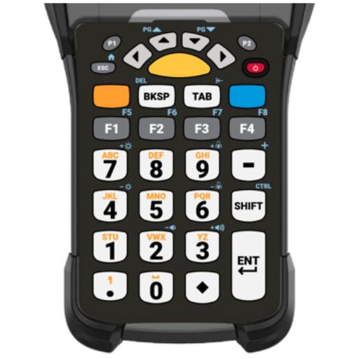 Zebra KYPD-MC9329NMR-01 mobile device keyboard Black, White Alphanumeric English