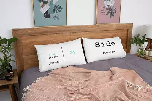 Personalised your side myg side funny couple gift