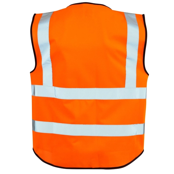 Picture of Supertouch Supertouch Hi Vis Yellow 2 Tone Executive Vest