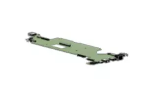 Bouncepad Wallmount | Microsoft Surface Pro 4/5/6/7 (2015 - 2019) | Black | Exposed Front Camera and Home Button |