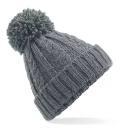Cable Knit Melange Beanie