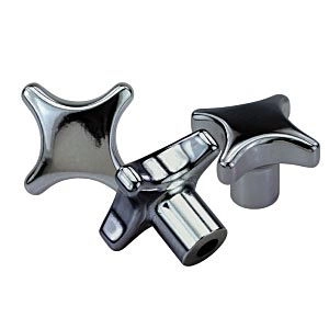 K0146 - Palm Knobs In Stainless Steel Four Hole Types Size 6-12mm