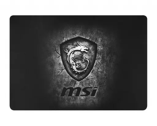 MSI AGILITY GD20 Pro Gaming Mousepad '320mm x 220mm, Pro Gamer ultra-smooth textile surface, Iconic Dragon design, Anti-slip and shock-absorbing rubber base'