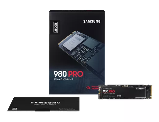 Samsung 980 PRO M.2 250 GB PCI Express 4.0 V-NAND MLC NVMe