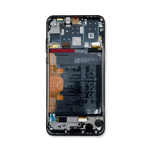 LCD Screen Assembly (Service Pack) (Midnight Black) - Huawei P30 Lite (New Edition)