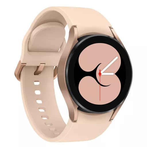 Samsung Galaxy Watch4 3.05 cm (1.2") OLED 40 mm Digital 396 x 396 pixels Touchscreen 4G Pink gold Wi-Fi GPS (satellite)