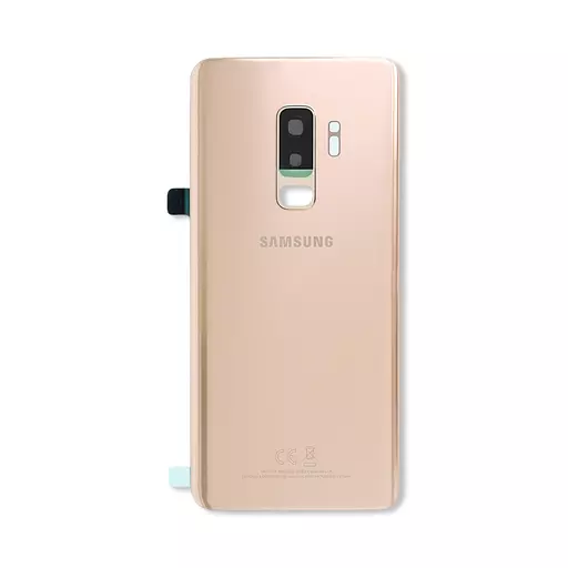 Back Cover w/ Camera Lens (Service Pack) (Gold) - For Galaxy S9+ (G965)