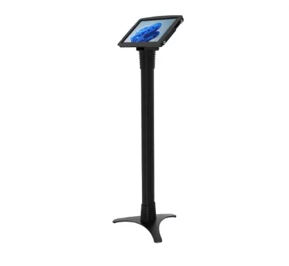 Compulocks Surface Pro 8-10 Space Enclosure Portable Floor Stand Black