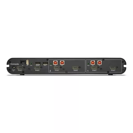 Belkin Universal 2nd Gen Secure KVM switch Rack mounting Black