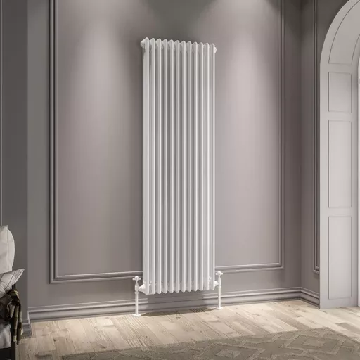 Imperia 3 Column Radiator 1800 x 560mm Gloss White