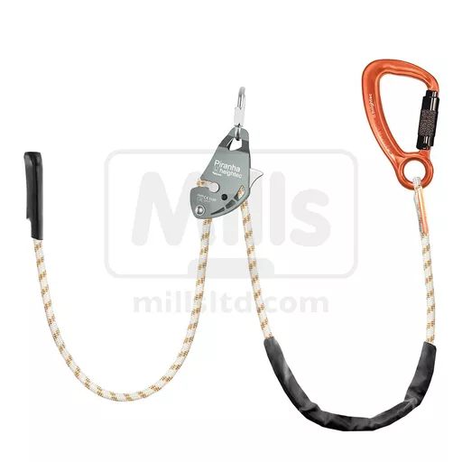Heightec LA02T Piranha Adjustable Lanyard – Twistlock, Triple Action 2m