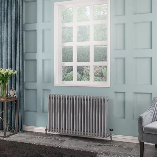 Rivassa 3 Column Radiator 600 x 1010mm Chrome Effect