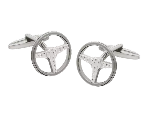 3 Spoke Steering Wheel Cufflinks (2)