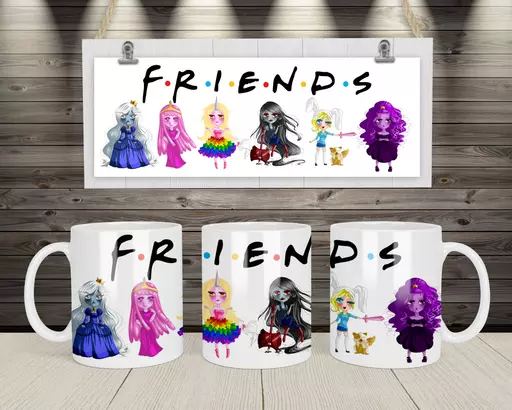 Personalised Mug For Friends - Add upto 6 Names