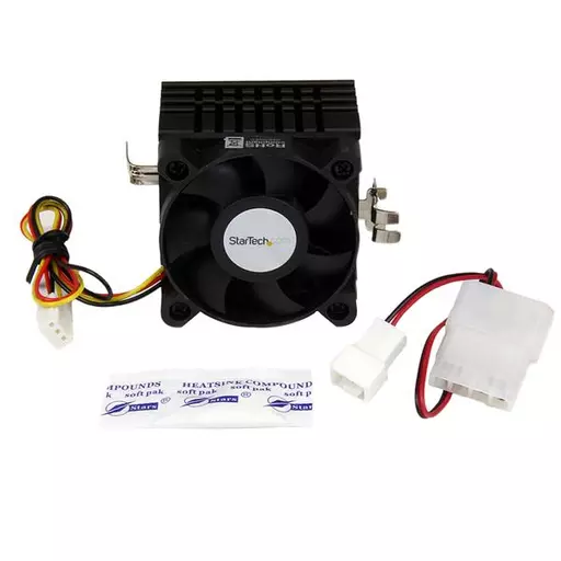 StarTech.com 50x50x41mm Socket 7/370 CPU Cooler Fan w/ Heatsink and TX3 and LP4