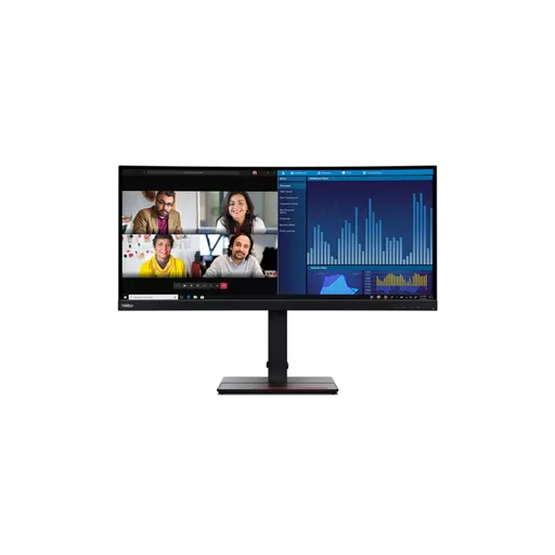 Lenovo ThinkVision P34w-20 LED display 86.7 cm (34.1") 3440 x 1440 pixels Wide Quad HD Black