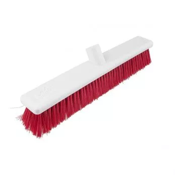 18' RED SOFT ABBEY HYGIENE BROOM HEAD