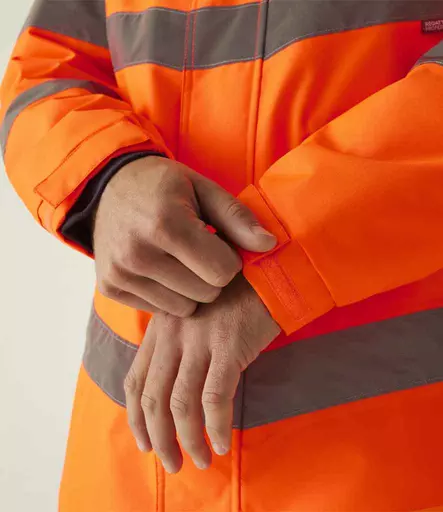 Regatta High Visibility Pro Contract Dover Parka