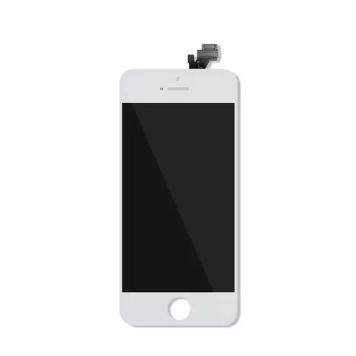 Screen Assembly (REFRESH) (LCD) (White) - For iPhone 5