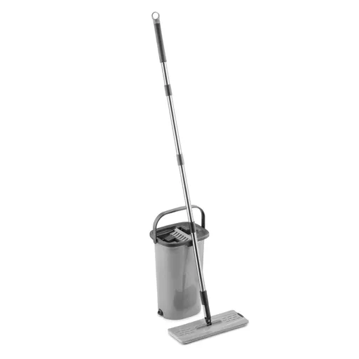 OurHouse Essentials Flat Mop and Bucket