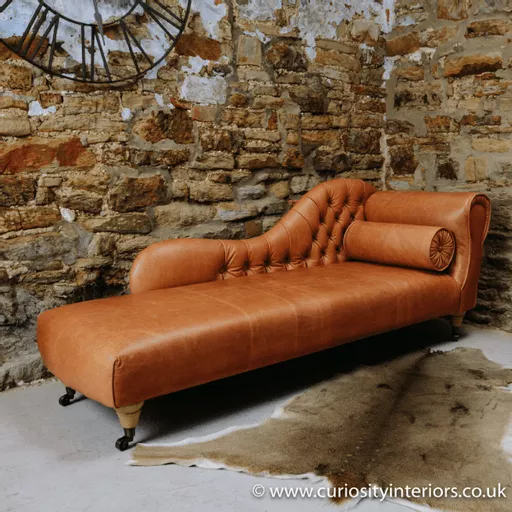 Leather Harris Chaise Longue