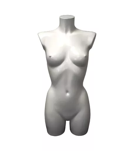 White Body Form Female Energy Bust