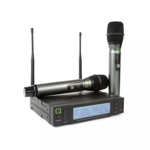 Q-Audio QWM1960HH Dual UHF Handheld System - CH70