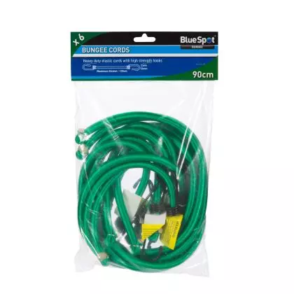 6 PCE 90cm Bungee Cord Set