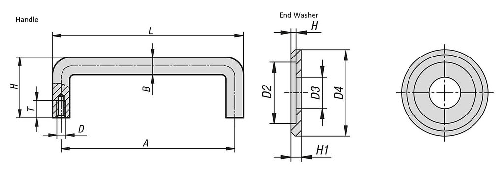 Recessed Handle.