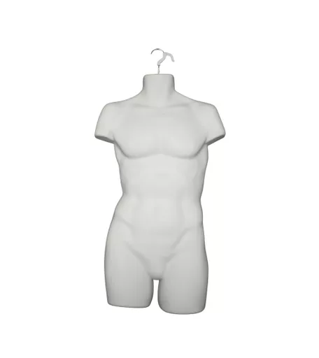 White Hanging Male Body Form