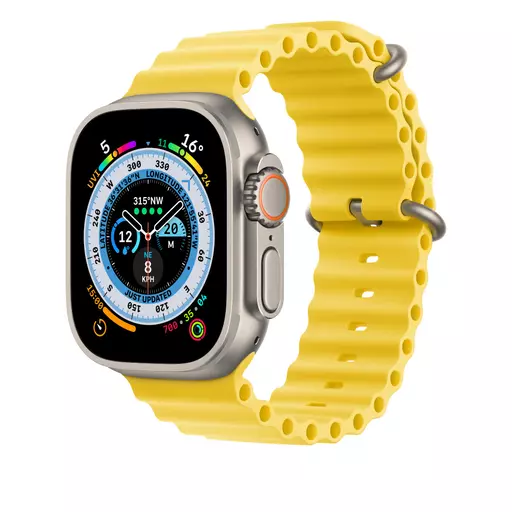 Apple MQED3ZM/A Smart Wearable Accessories Band Yellow Fluoroelastomer
