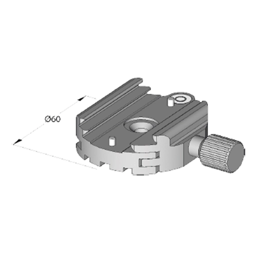 Arca Swiss Classic Quick Mount with 1/4 - 3/8 "pitch