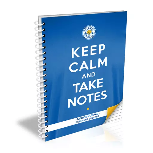 Leicester City FC Keep Calm Notebook