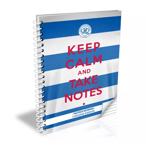 Queens Park Rangers FC Keep Calm Notebook