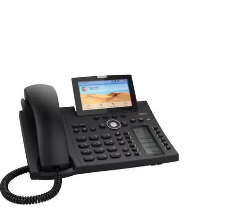 Snom D385N IP phone Black 12 lines TFT