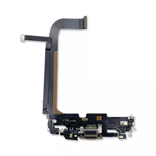 Charging Port Flex Cable (Gold) (RECLAIMED) - For iPhone 13 Pro Max
