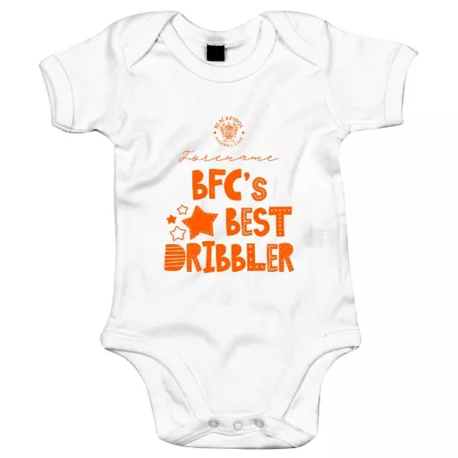 Blackpool FC Best Dribbler Baby Bodysuit