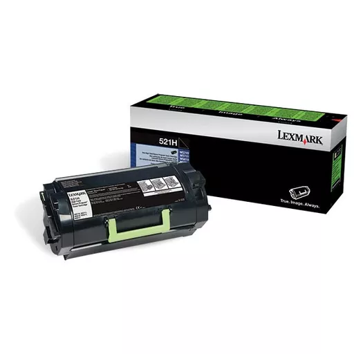 Lexmark (521H) High Yield Return Program Toner Cartridge (25000 Yield)