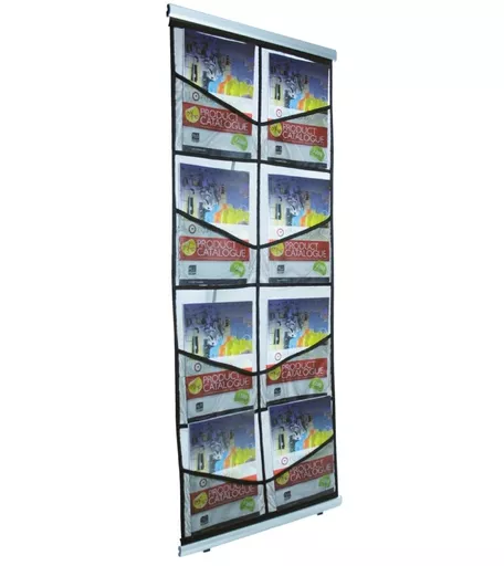 8 Pocket A4 Exhibition Leaflet Display
