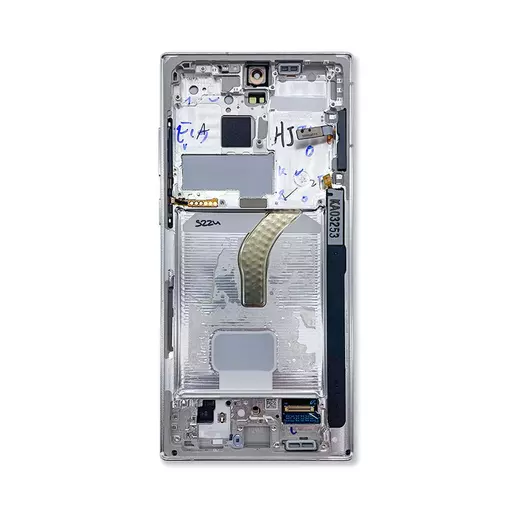 OLED Screen Assembly (RECLAIMED) (Grade C) (White) - Galaxy S22 Ultra 5G (S908)