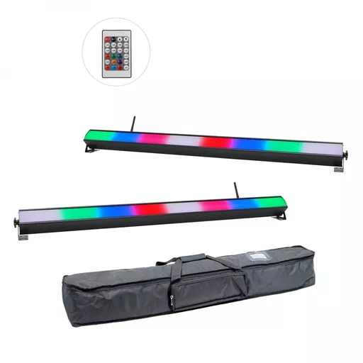 Equinox SpectraPix Lithium Wireless Batten x2 with Padded Gear Bag Bundle