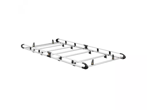Maxus Deliver 9 2020-Onwards L3, H2 Twin Rear Doors - ULTI Rack+ (Aluminium) - 7 Bar Roof Rack