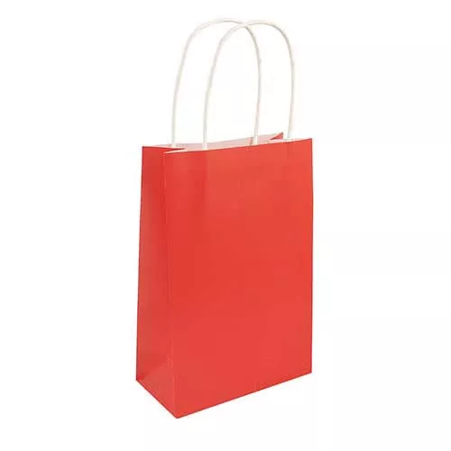 Red Paper Party Bag - Pack of 48
