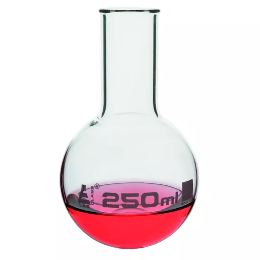 Flask, round bottom, borosilicate, 250 cm3