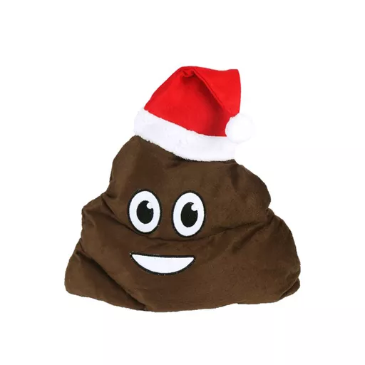Christmas Fake Poo Hat - Adult