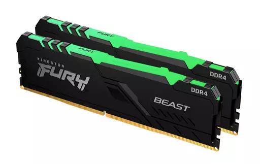 Kingston Technology FURY Beast RGB memory module 32 GB 2 x 16 GB DDR4 3200 MHz