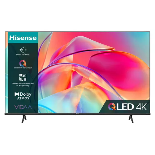 Hisense 43E7KQTUK TV 109.2 cm (43") 4K Ultra HD Smart TV 250 cd/m²