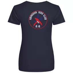 AbingdonJudoClub_LadiesJustCoolT-Shirt_FrenchNavy_Back.png